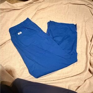 Med Couture Royal Blue E-Z Flex Scrub Pants Size L